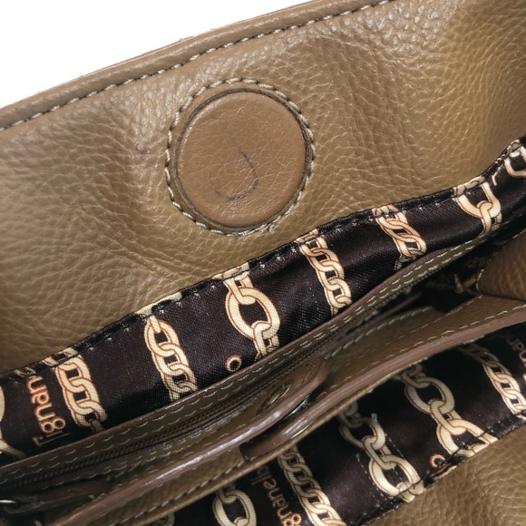 Tignanello Brown Leather Perfect 10 French Tote - Picture 13 of 13